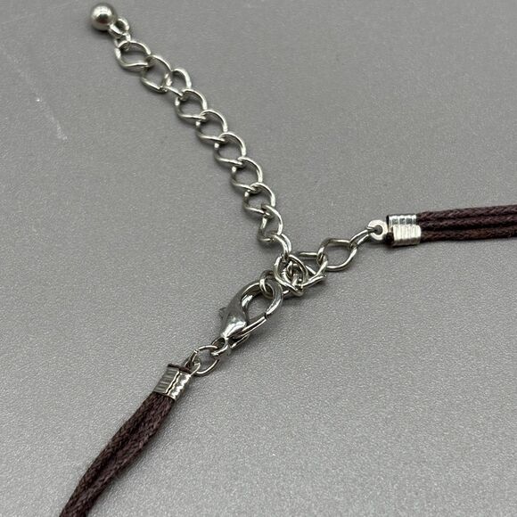 Vintage Butterscotch Bakelite Chunky Faceted Catalin Bead Necklace Marbled 19" - Picture 11 of 11